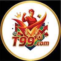 Logo T99.com com design tropical